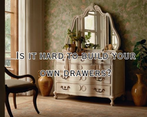 a dresser made by a cabinetry man