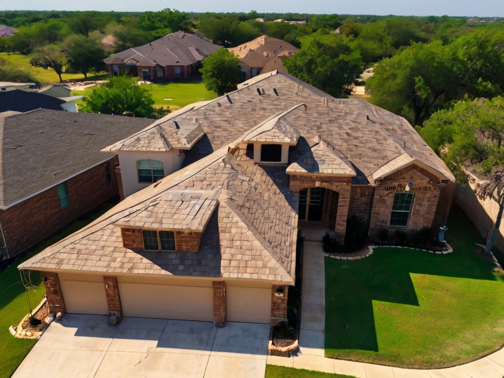 a home roofing in Texas
