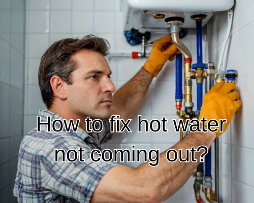 a plumber tracing the problem of the water system