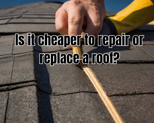roof repair ongoing